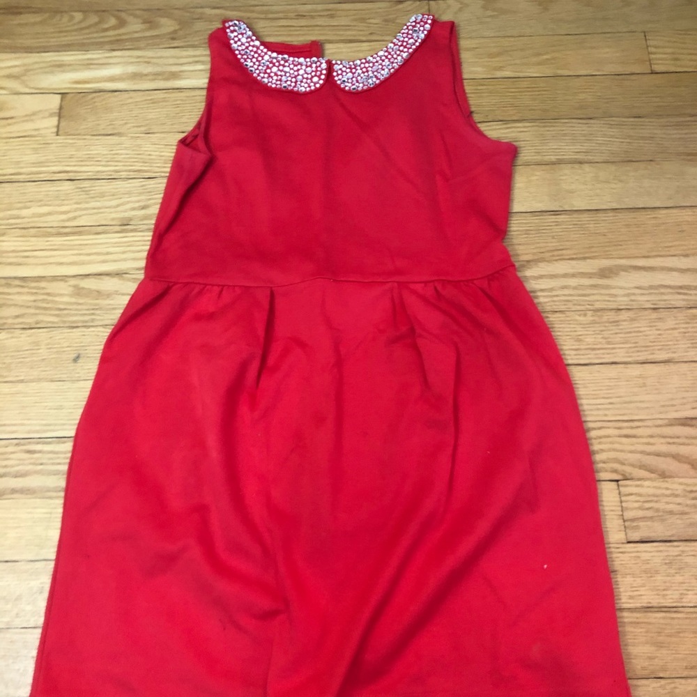 Girls red dress